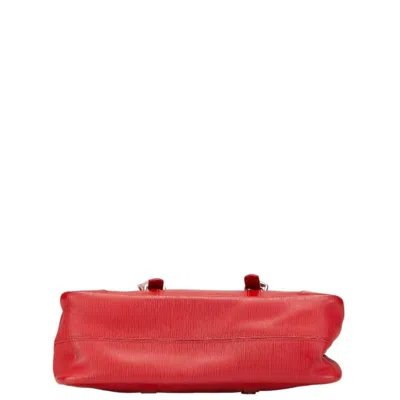 Pre-owned Louis Vuitton Epi Red Color Tote Bag ()