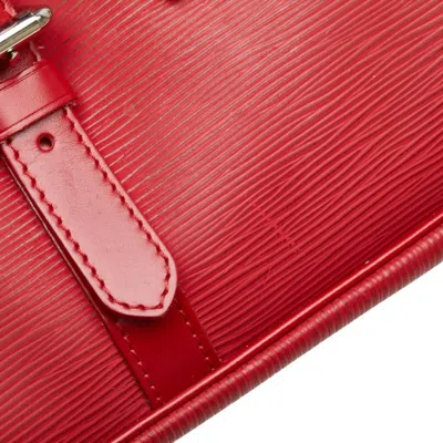 Pre-owned Louis Vuitton Epi Red Color Tote Bag ()
