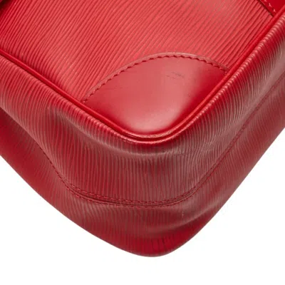 Pre-owned Louis Vuitton Epi Red Color Tote Bag ()