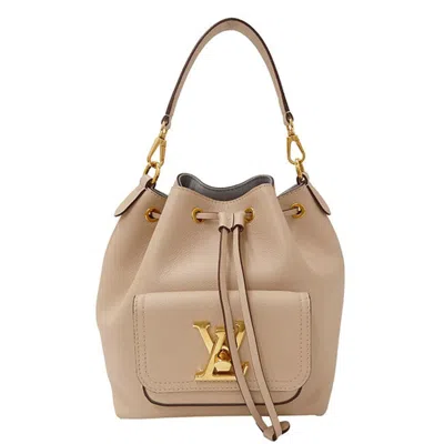Pre-owned Louis Vuitton Grayish Leather Handbag Shoulder Bag ()