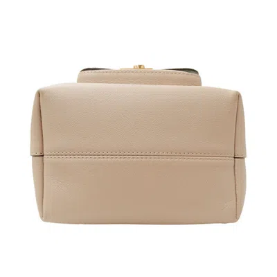 Pre-owned Louis Vuitton Grayish Leather Handbag Shoulder Bag ()