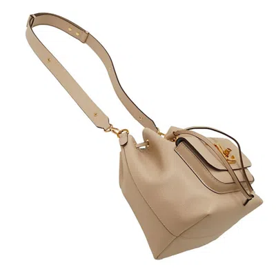 Pre-owned Louis Vuitton Grayish Leather Handbag Shoulder Bag ()