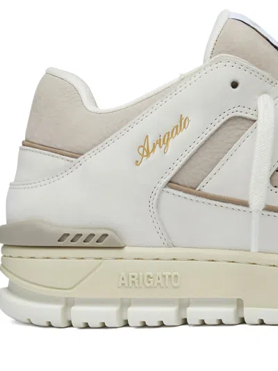 Axel Arigato Area Lo Sneaker Sneakers In Taupe Leather In Brown