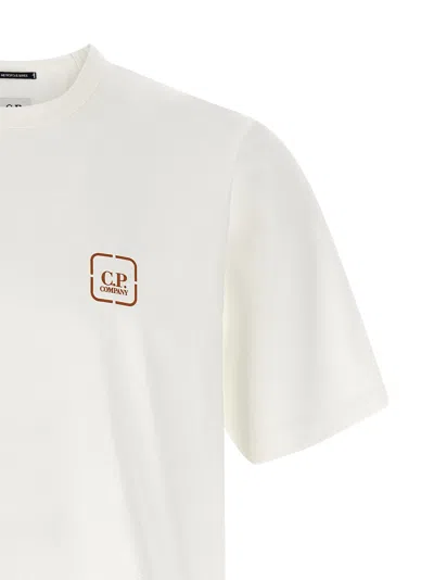 C.p. Company C. P. Company Double-sided Print T-shirt In White