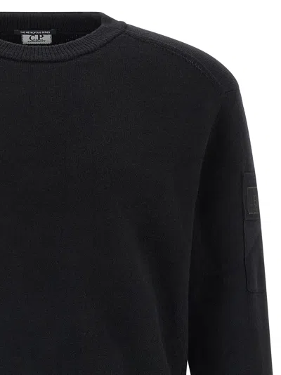 C.p. Company Extrafine Wool Sweater Sweaters And Cardigans Black In Black
