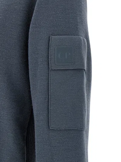 C.p. Company Extrafine Wool Sweater Sweaters And Cardigans Blue In Blue