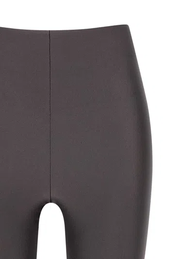 The Andamane High-waisted Stretch Fabric Seamless Leggings In Black