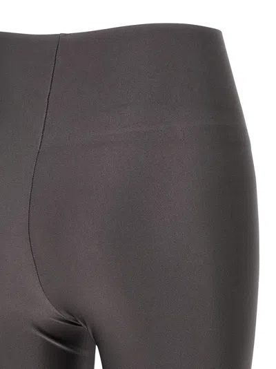 The Andamane High-waisted Stretch Fabric Seamless Leggings In Black