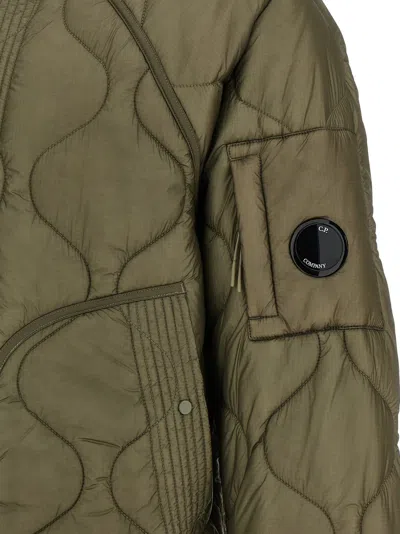 C.p. Company C. P. Company Light Down Jacket In Green