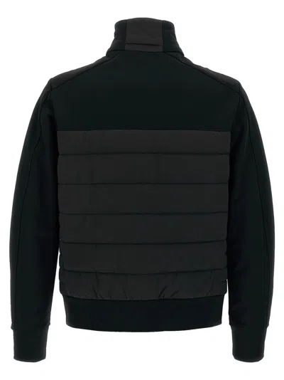 Parajumpers Mick Quilted High-neck Jacket In Black