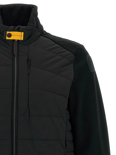 Parajumpers Mick Quilted High-neck Jacket In Black