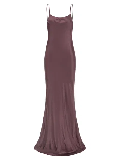 The Andamane Ninfea Dresses Purple In Gray