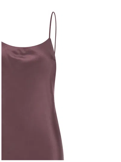 The Andamane Ninfea Dresses Purple In Gray