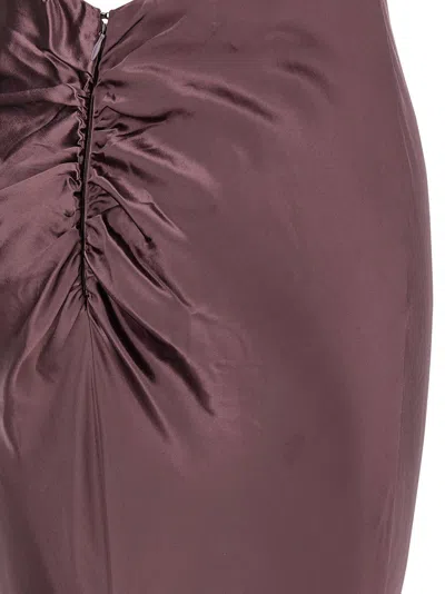 The Andamane Ninfea Dresses Purple In Gray