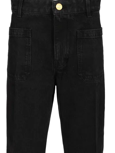 Seafarer Patch-pocket Jeans In Black