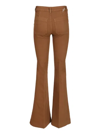 Seafarer Pantalone Delphine Jeans Brown In Brown