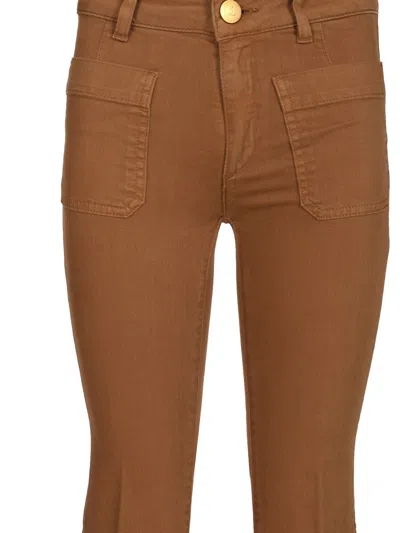 Seafarer Pantalone Delphine Jeans Brown In Brown