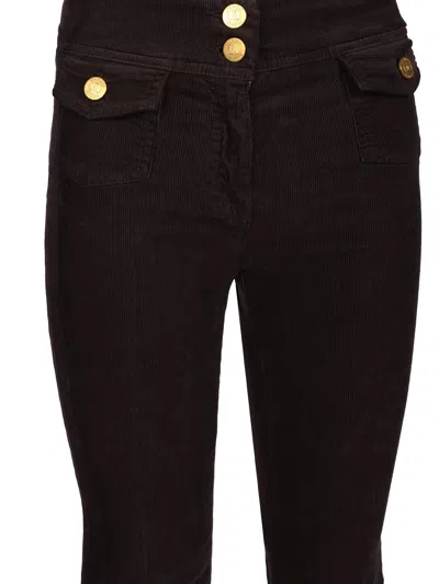 Seafarer Pantalone Emi Jeans Green In Black