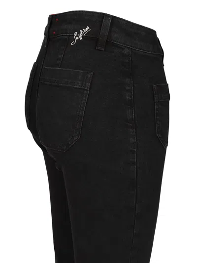 Seafarer Pantalone Francoise Jeans Black In Black