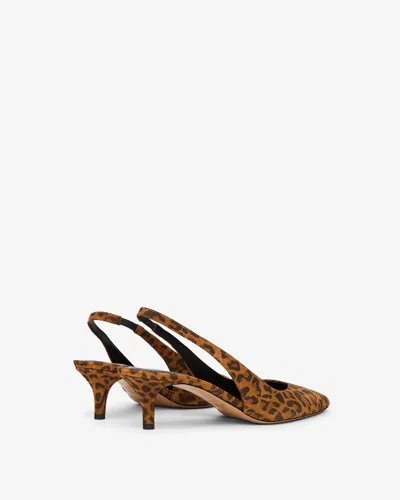 Isabel Marant Palga Slingbacks In Brown