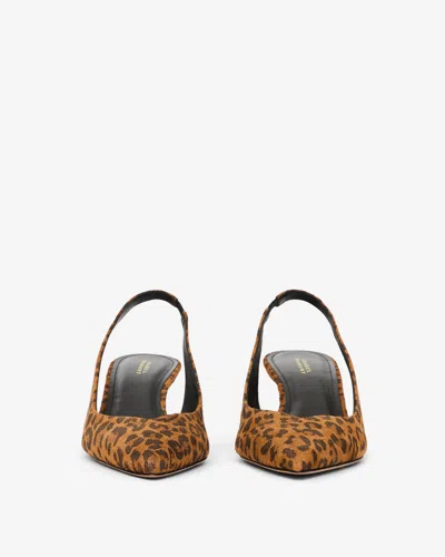 Isabel Marant Palga Slingbacks In Brown