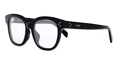 Celine Square Frame Glasses In Black