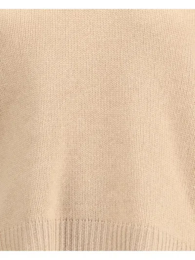 Fabiana Filippi Cashmere Sweater In Neutral