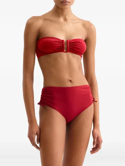 Eres Sofia Drawstring Bikini Briefs In Red