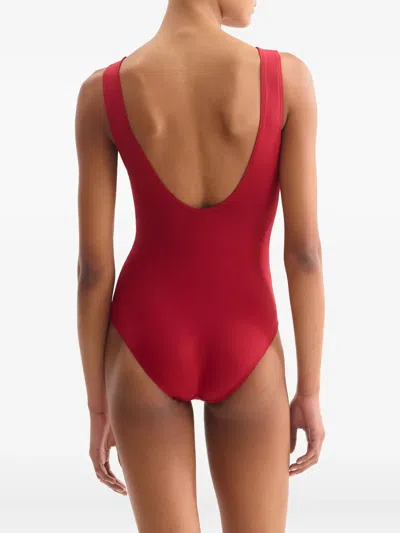 ICONE 排扣背心式连体泳衣