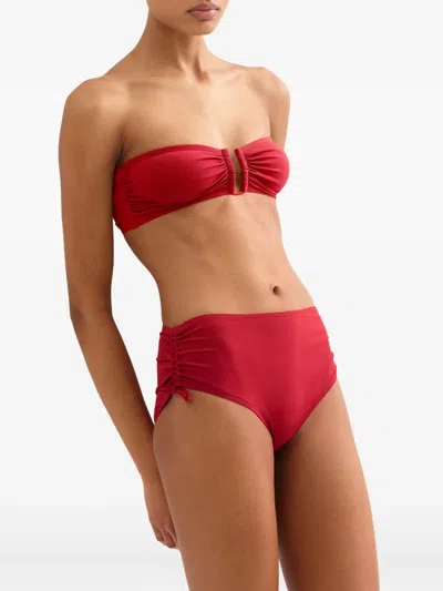 Eres Sofia Drawstring Bikini Briefs In Red