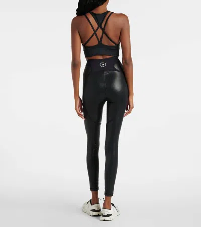 Adidas By Stella Mccartney Asmc Tpr Sports Bra In Black