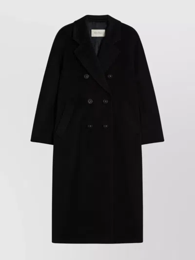 Max Mara Madame Coat In Black