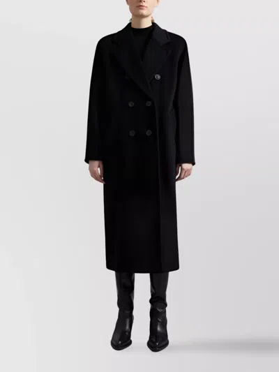 Max Mara Madame Coat In Black