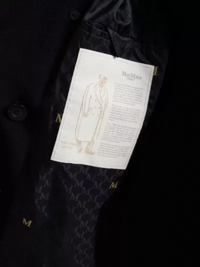 Max Mara Madame Coat In Black