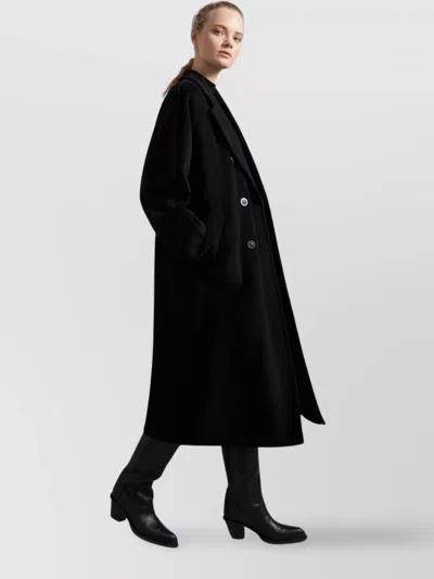 Max Mara Madame Coat In Black
