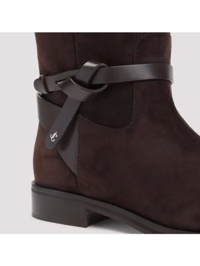 Jimmy Choo Lawton Knee Boot Flat