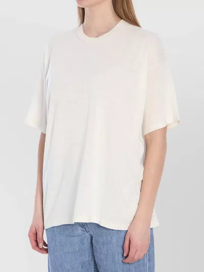 The Row Isha Oversize Cotton Jersey T-shirt In White