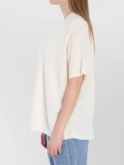 The Row Isha Oversize Cotton Jersey T-shirt In White