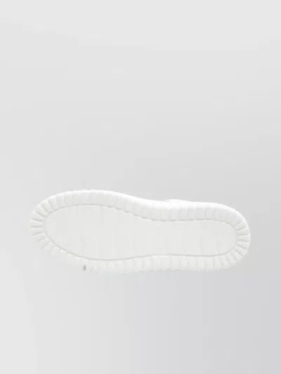 Hogan Valentino Garavani Blue White Sneaker With Amoeba Print