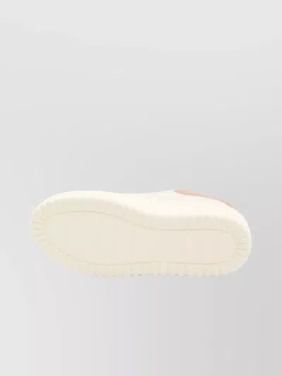 Hogan Chunky Platform Sneakers With Smooth And Textured Uppers In White