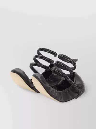 René Caovilla Rene Caovilla Cleo 10 Crystal Ballerinas