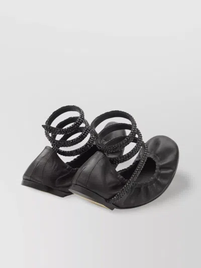 René Caovilla Rene Caovilla Cleo 10 Crystal Ballerinas