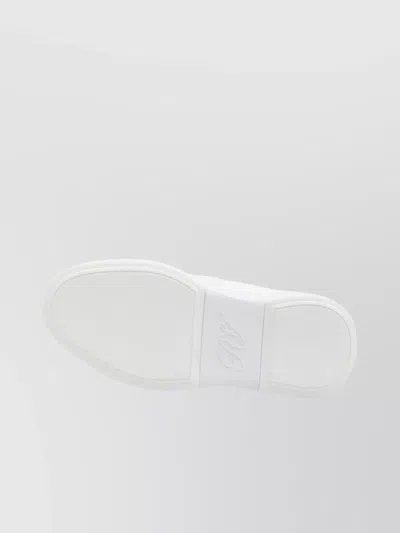 Roger Vivier High-top Sneakers With Extra Laces In White