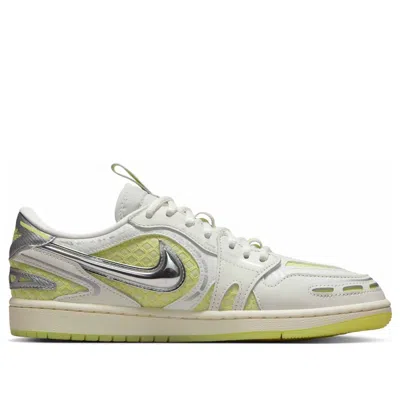 Air Jordan (wmns)  1 Low Method Of Make V3 'sail Luminous Green' In Neutral