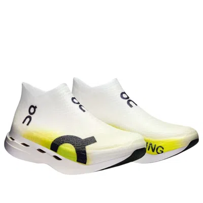 On Running Cloudboom Strike Ls 'white Lime' In Multi