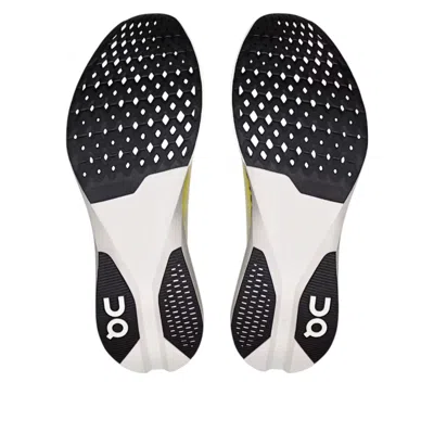 On Running Cloudboom Strike Ls 'white Lime' In Multi