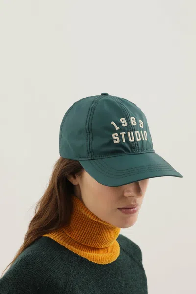 1989 Studio Dark Green Baseball Cap 1989 Men