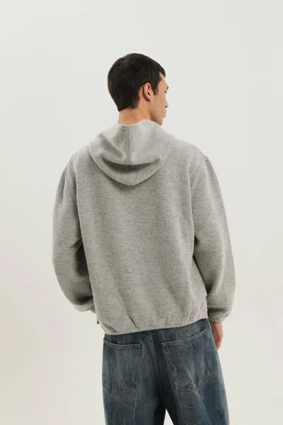 1989 Studio Cut Knit Hoodie In Gray