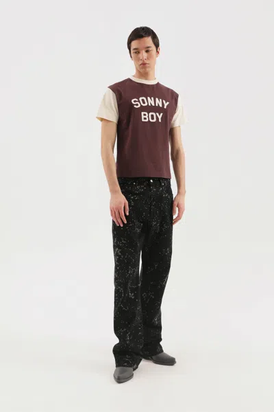 1989 Studio Purple Cotton Sonny Boy T-shirt In Animal Print