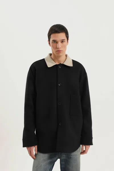 1989 Studio Overshirt Button Up In Black